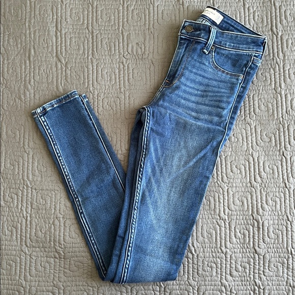 Abercrombie & Fitch Jean Legging Mid Rise - Picture 1 of 4
